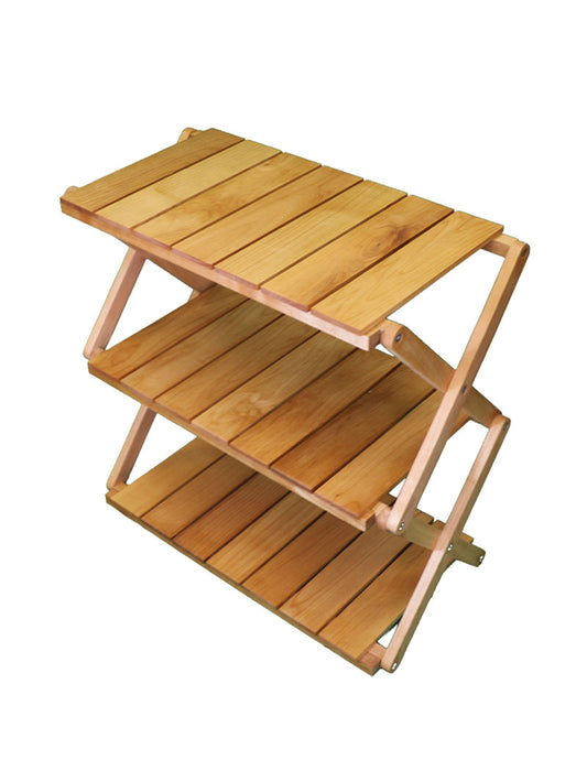 Alder Foldable Rack 3 Tier Multi-use Home Petite Furniture