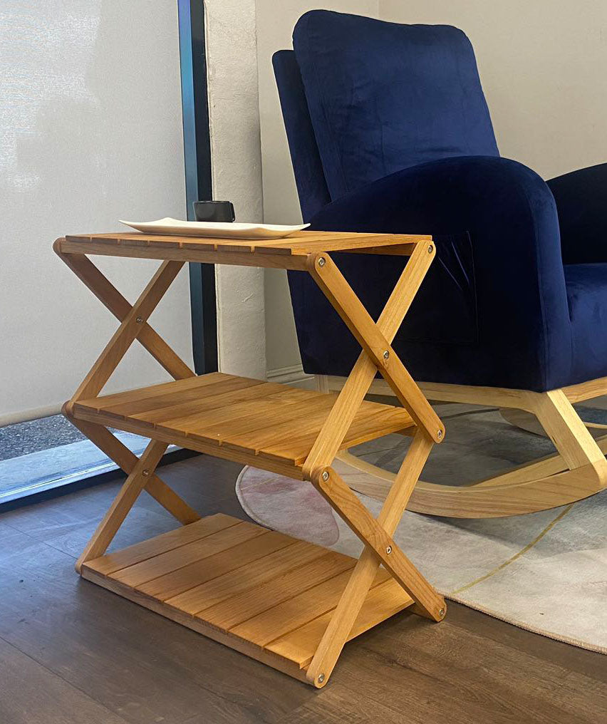 Alder Foldable Rack 3 Tier Multi-use Home Petite Furniture