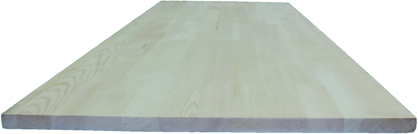Solid Wood Board - Finger Joint Pine Scot/Red  -  Grade AA - Unfinished 3/4" x 16" x 8'