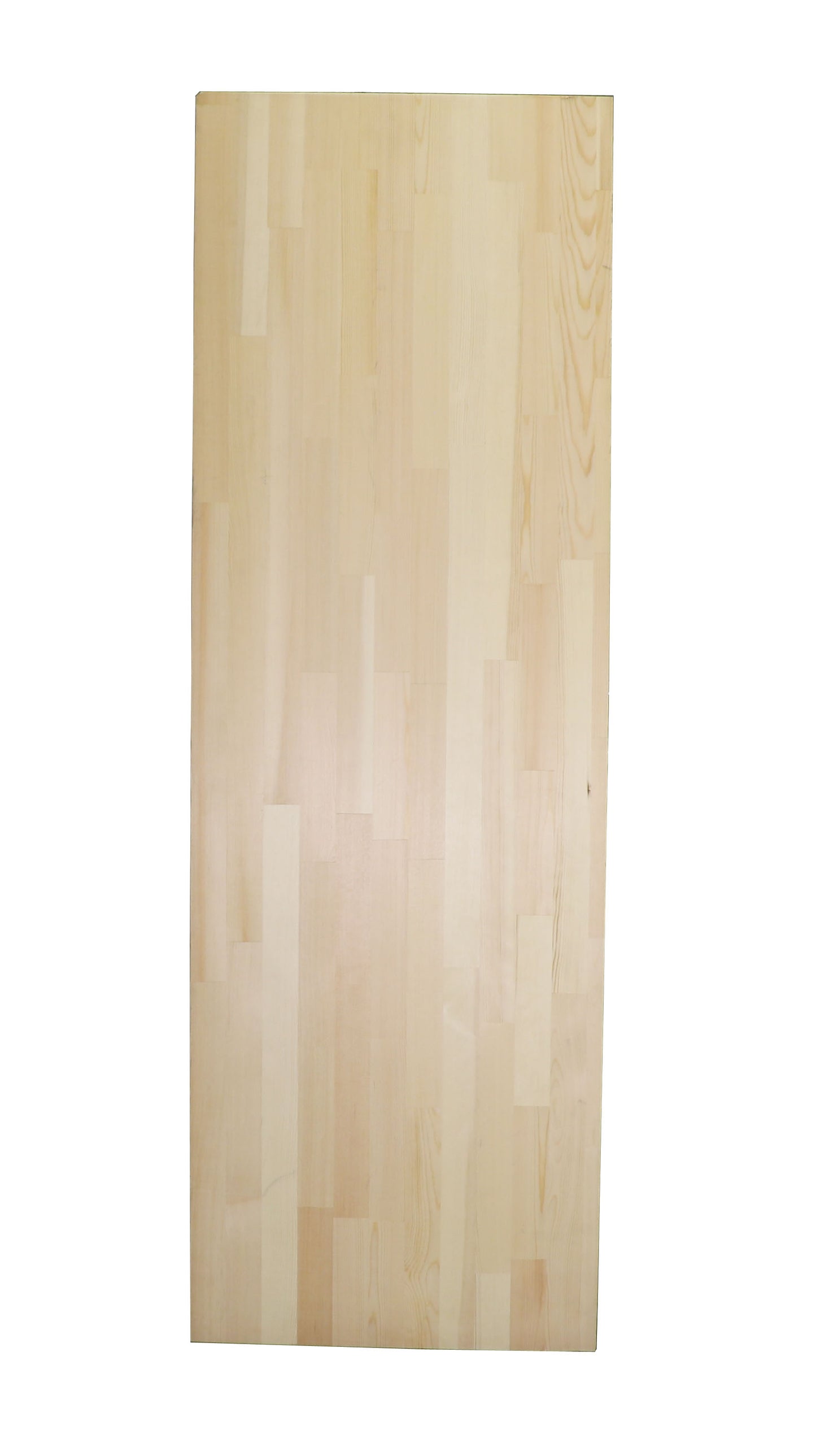 Solid Wood Board - Finger Joint Pine Scot/Red  -  Grade AA - Unfinished 3/4" x 16" x 8'