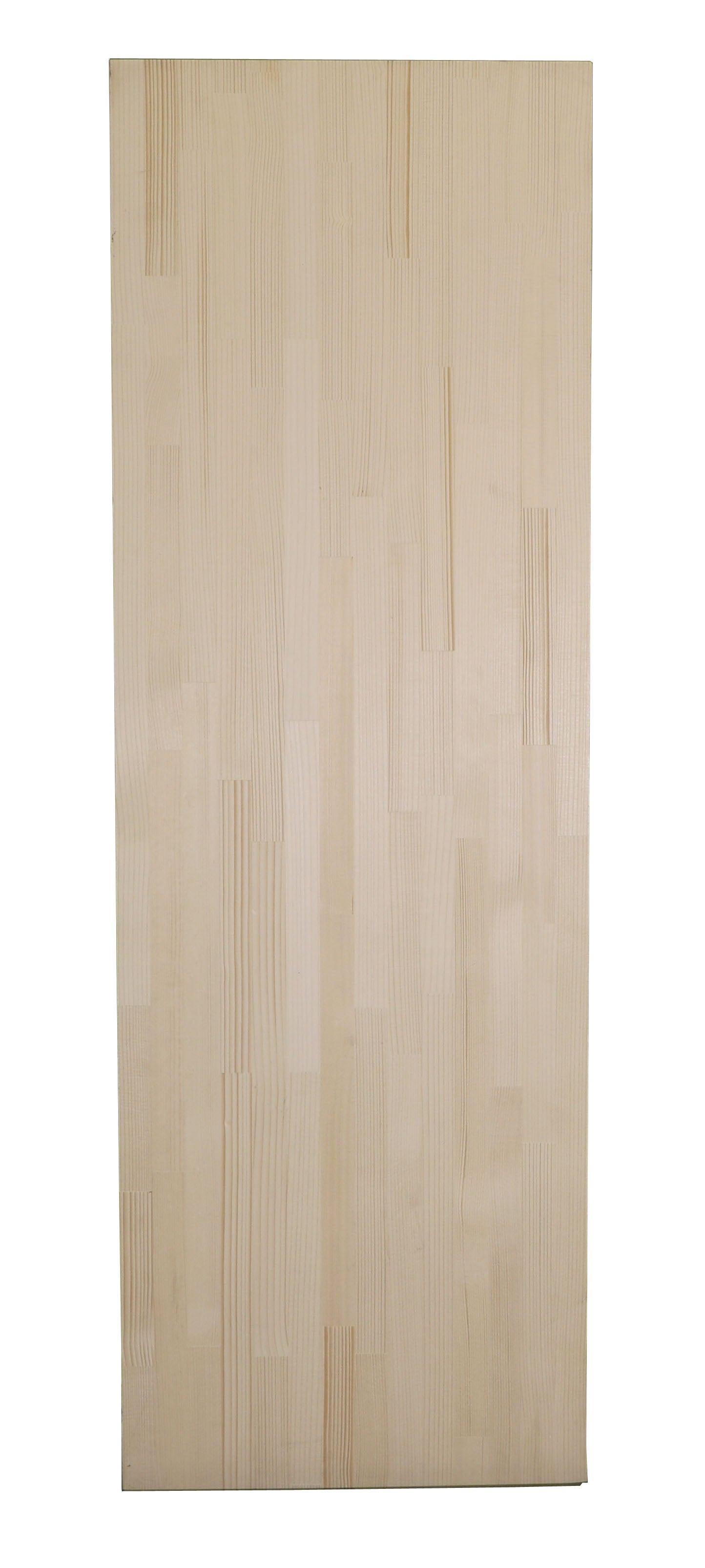 Ele-Joint Natural Wood - White Spruce AA Unfinished  - 3/4" x 12" x 8'