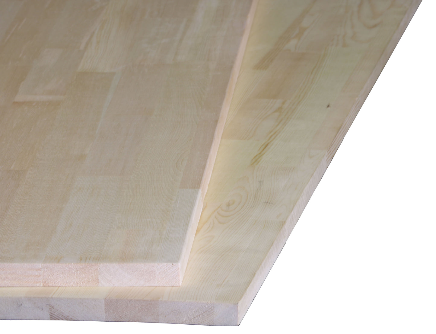 Solid Wood Board - Finger Joint Pine Scot/Red  -  Grade AA - Unfinished 3/4" x 16" x 8'